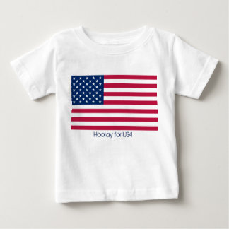 Fourth of July Hooray for USA Baby T-Shirt