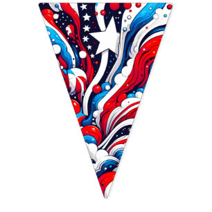 Fourth of July   Independence Day Patriotic  Bunting