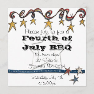 Fourth of July Invite