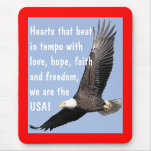 Fourth Of July Mouse Mat