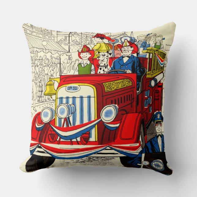 Fourth of July Parade Cushion (Front)