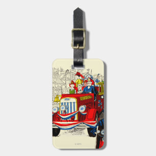 Fourth of July Parade Luggage Tag