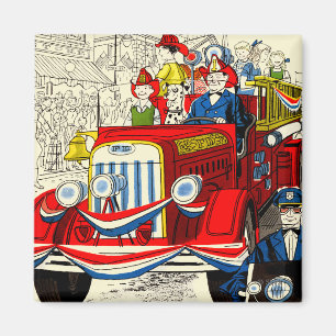 Fourth of July Parade Magnet