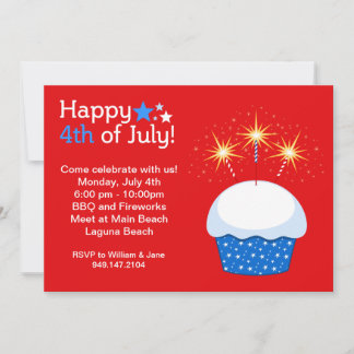 Fourth of July Party Invitation