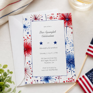 Fourth of July Party Invitation