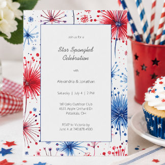 Fourth of July Party Invitation