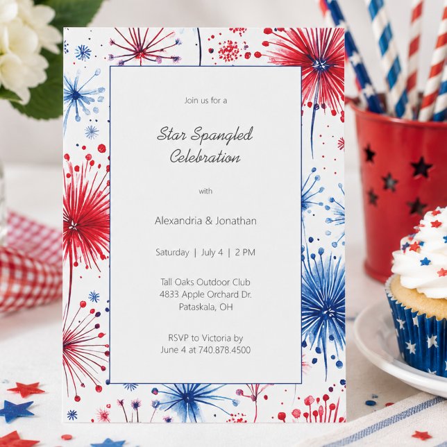 Fourth of July Party Invitation (Creator Uploaded)