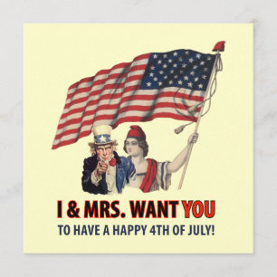 Fourth of July Party Invitation