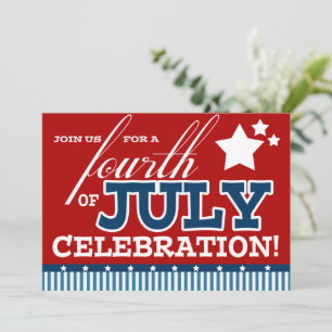 Fourth of July Party Invitations