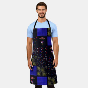 Fourth of July Patchwork Pattern - July 4th Apron