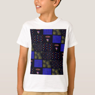 Fourth of July Patchwork Pattern - July 4th T-Shirt