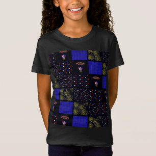 Fourth of July Patchwork Pattern - July 4th T-Shirt