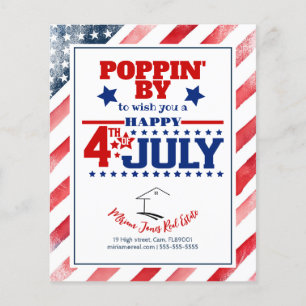 Fourth of July Pop by Tags Real estate poppin by Flyer