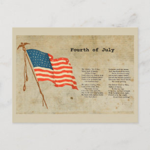 Fourth of July Postcard