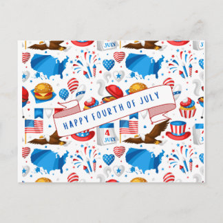 Fourth of July Postcard