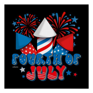 FOURTH OF JULY  POSTER