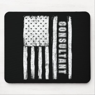 Fourth Of July Shirts For Men American Flag Consul Mouse Mat