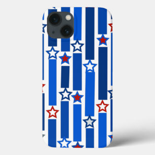 Fourth of July Stars and Stripes iPhone 13 Case