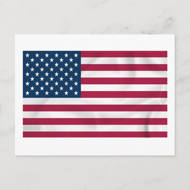 Fourth of July USA Pride Postcard (Front)