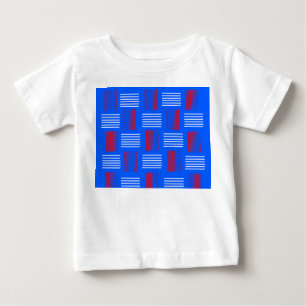 Fourth of July Weave Baby T-Shirt