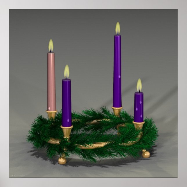 Fourth Week of Advent Poster (Front)