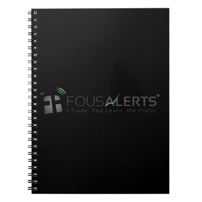Fousalerts note taker! notebook (Front)