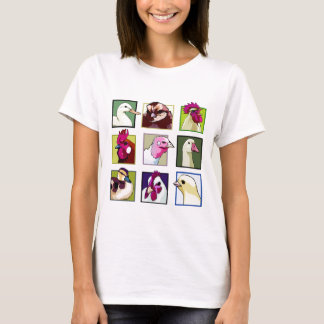 Fowl birds: Fowls (chicken, duck, goose, turkey) T-Shirt
