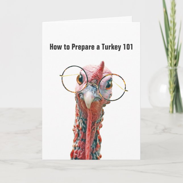 Fowl Deed Holiday Card (Front)