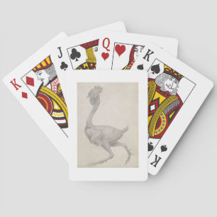 Fowl: Lateral view with Most Feathers Removed, fro Playing Cards