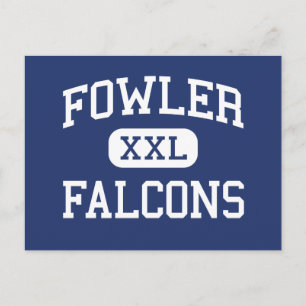 Fowler Falcons Middle School Portland Oregon Postcard