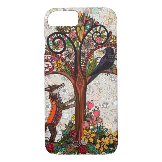 fox and crow Case-Mate iPhone case (Back)