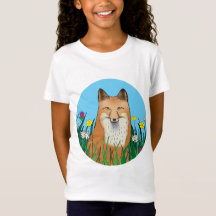 Fox and Flowers