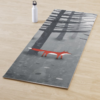 Fox and Forest Yoga Mat