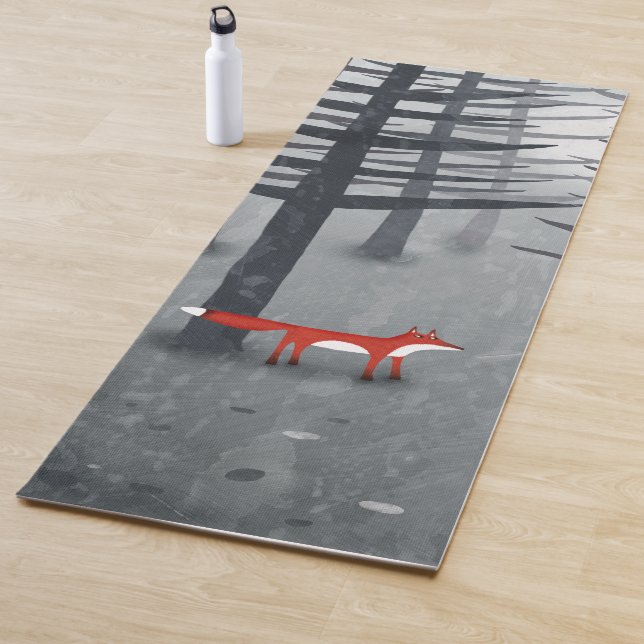 Fox and Forest Yoga Mat (In Situ)