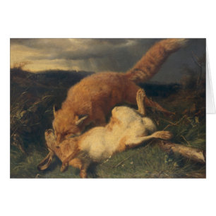 Fox and Hare, 1866