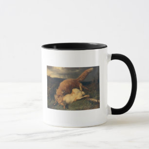 Fox and Hare, 1866 Mug