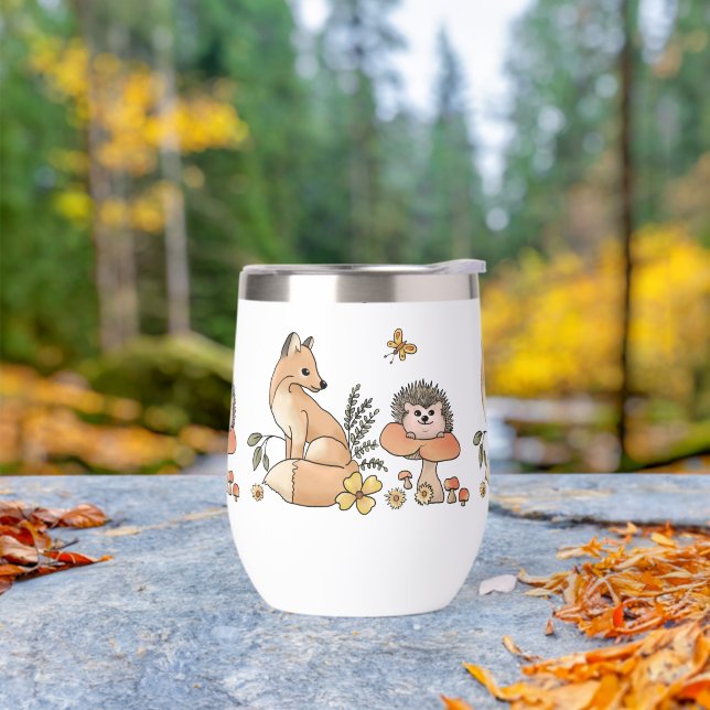 fox and hedgehog (Outdoor)