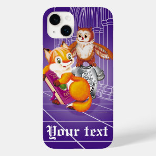 fox and owl Case-Mate iPhone 14 plus case