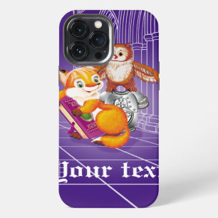 fox and owl iPhone 13 pro max case