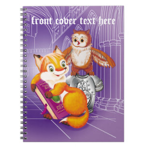 fox and owl notebook