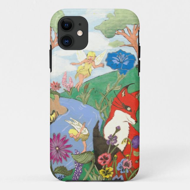 Fox and the Fairy's IPhone Case. Case-Mate iPhone Case (Back)
