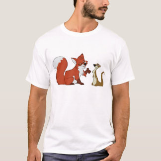 Fox and Weasel Talk T-Shirt