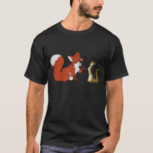Fox and Weasel Talk T-Shirt