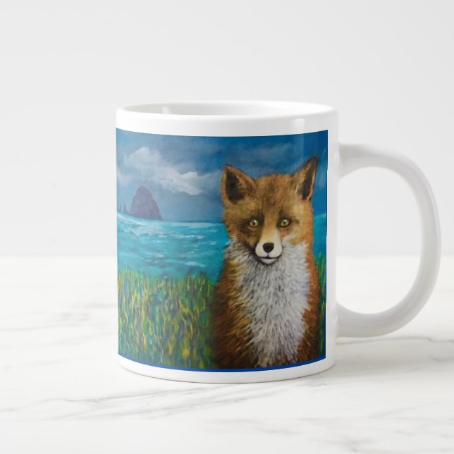 Fox and Wolf mug (Right)