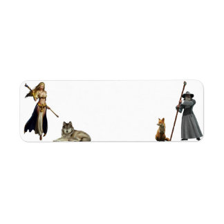 fox and wolf with figures v 2 label