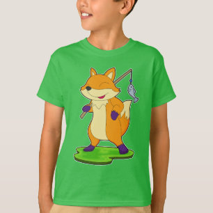 Fox Angler Fish Fishing T-Shirt