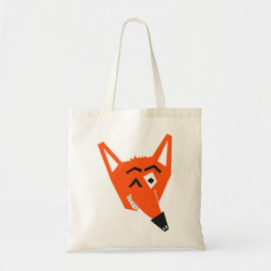 Fox Animal Cartoon Cunning Devious Evil Eye Tote Bag