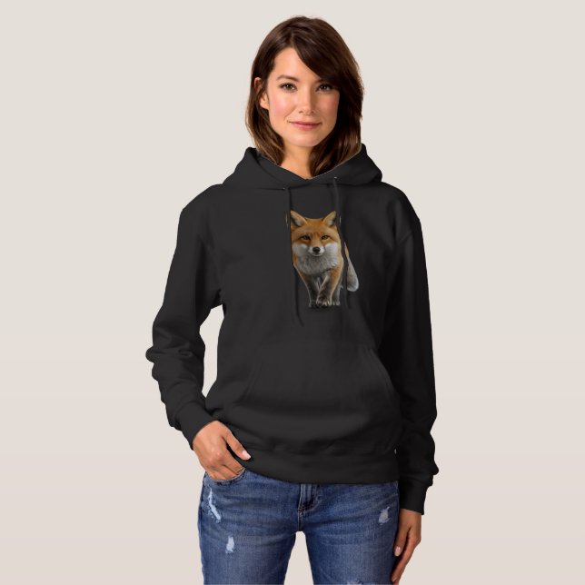Fox Approaching Hoodie (Front Full)