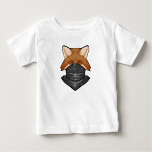 Fox as Bandit with Kerchief Baby T-Shirt