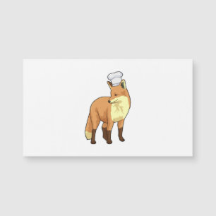 Fox as Cook with Chef hat
